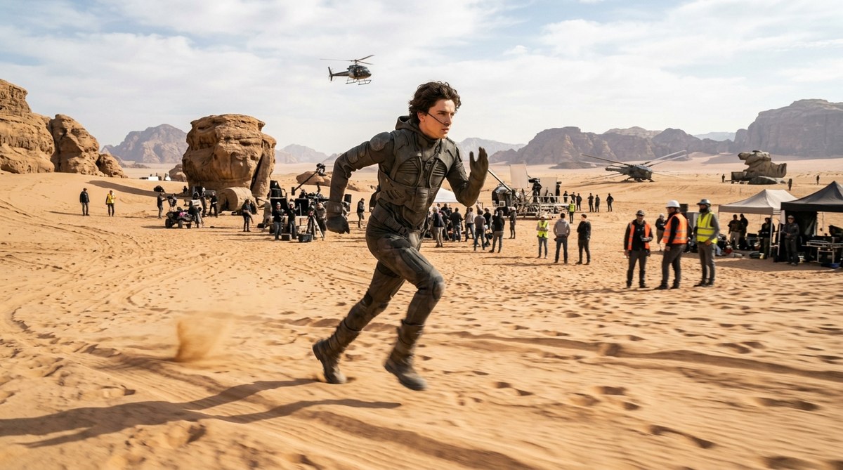 Come Timothée Chalamet Ha Battuto un Record di Velocità sul Set di Dune