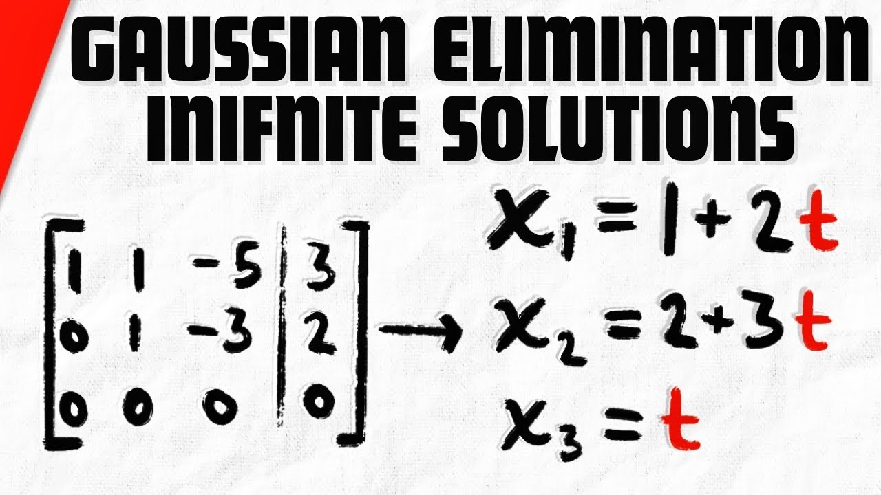 39 Fatti Su Eliminazione Gaussiana